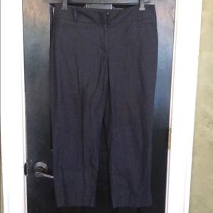 Dark wash faux jeans by Loft size 6